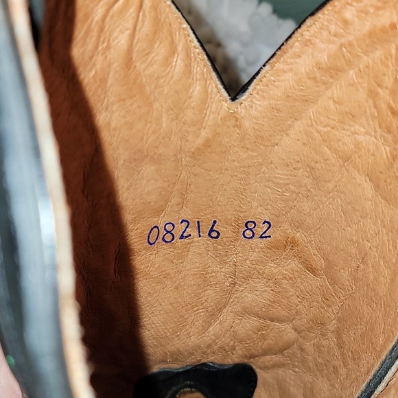 Black Floral w/stacked heel, Lane Fine Boots - Picture 9 of 15